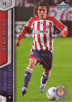 Francisco Mendoza Chivas USA UD MLS 2007 #14